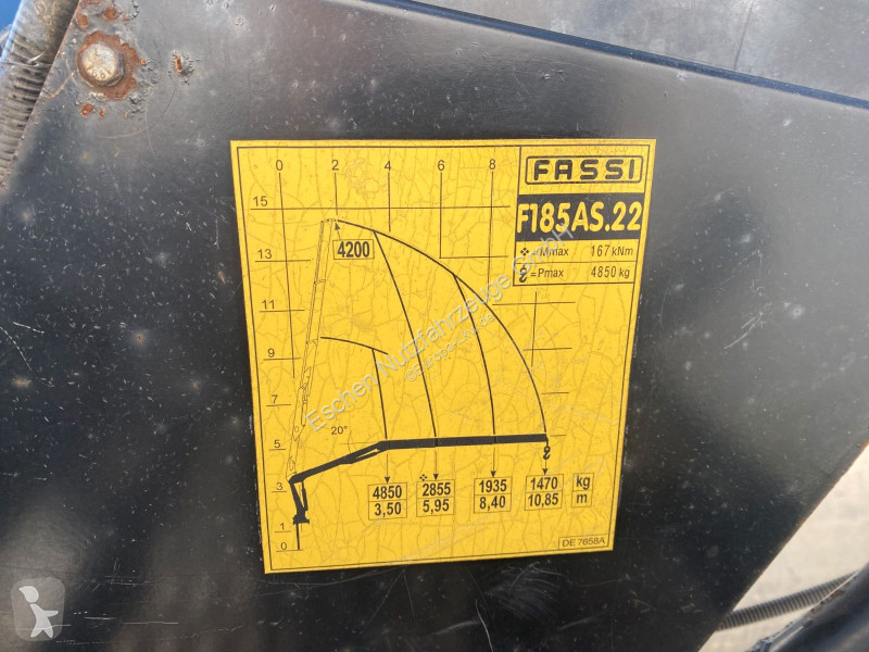 Kamion MAN TGX 6x2|Fassi...