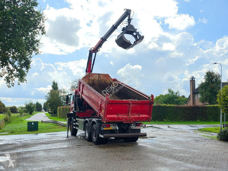 Camión MAN 420 !!6X6!! Z-CRANE TIPPER NL TRUCK...