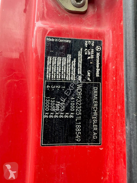 Camión Mercedes 4141 ! NO GEARBOX ! - Chassis...