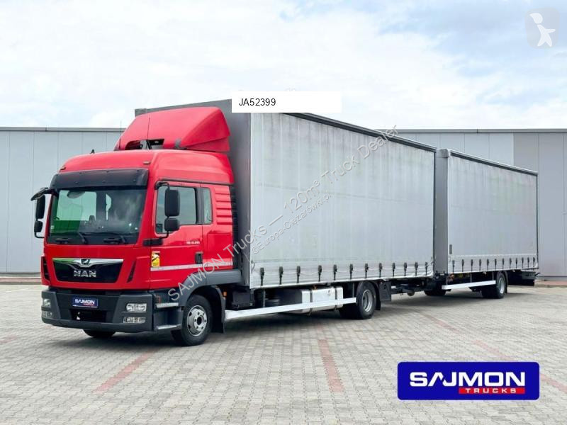 Camião MAN TGL 12.250 / ZESTAW TANDEM 120M3 /...