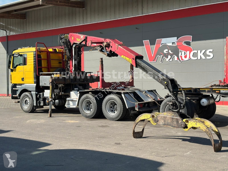 MAN 33.540 6x4 BL  Langholz TAJFUN truck