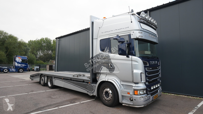 Camion Scania 620 V8 6x2 Car/Machine transport