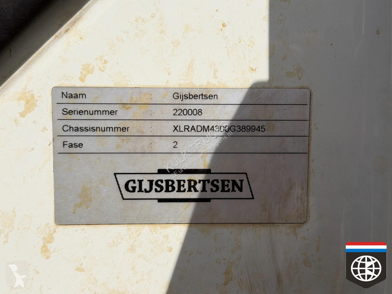 شاحنة DAF 10X4 MIDLIFT Steel-sprung - Insulated...