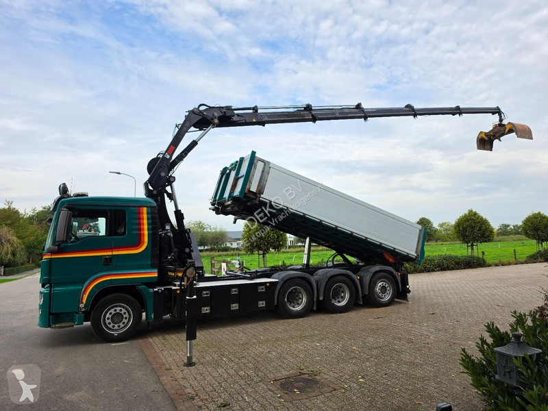 Lastbil MAN 35.500 8x4 CRANE/CONTAINER/TIPPER!!...