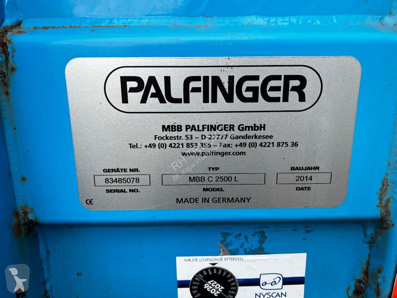 Kamion Scania P250 4X2 EURO 6 + PAFINGER IFT...