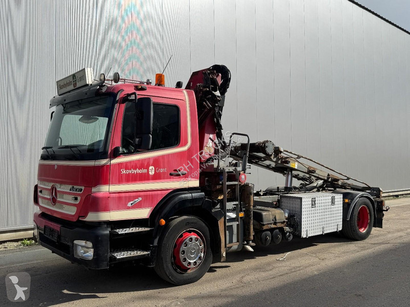 Mercedes AXOR 1829 4X2 + HMF 1560K4 + CABLELIFT...