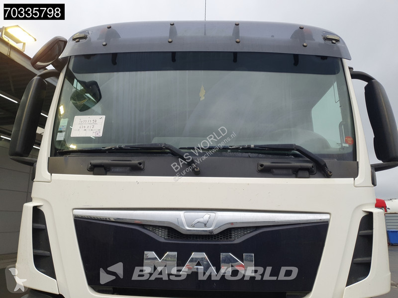 Lastbil MAN TGS 8X4 15m3 tipper steel...