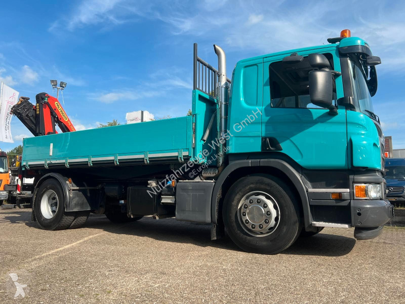 Lastbil Scania 320 Kipper Funk-Kran...