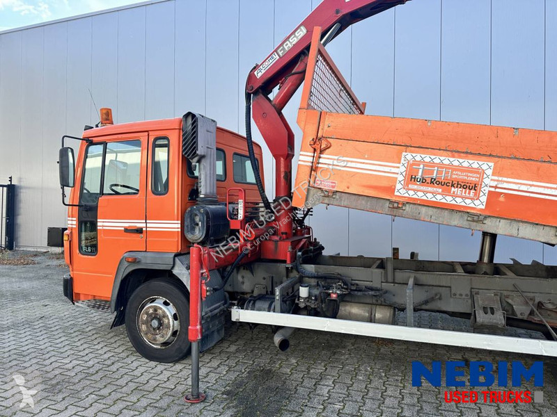 Kamion Volvo 11 - 180 4x2 - Tipper / Crane