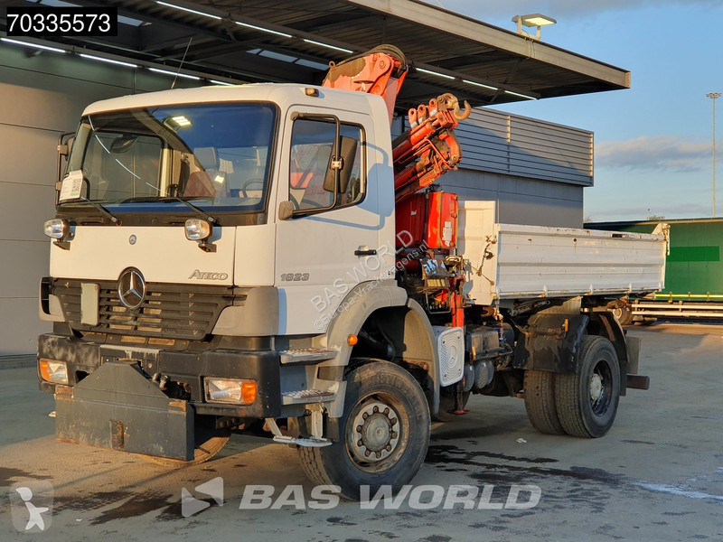 Kamion Mercedes 1823 4X4 Ferrari 710 A4 Crane...