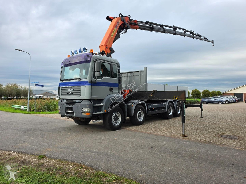 MAN 41.430 8x4 CRANE 44tm/WINGER REMOTE...