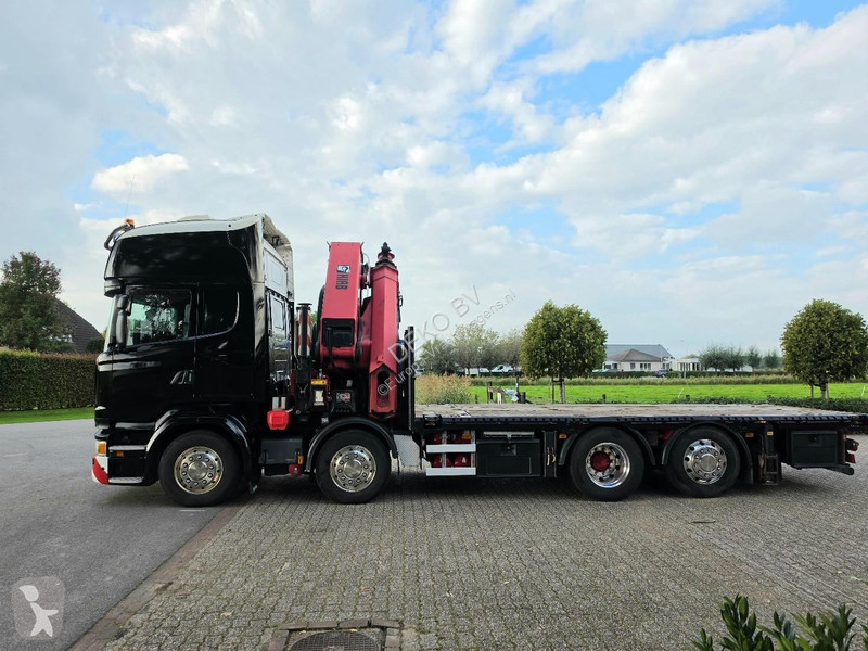 Lastbil Scania R490 8x2 EURO6!! HIAB 85TM!...