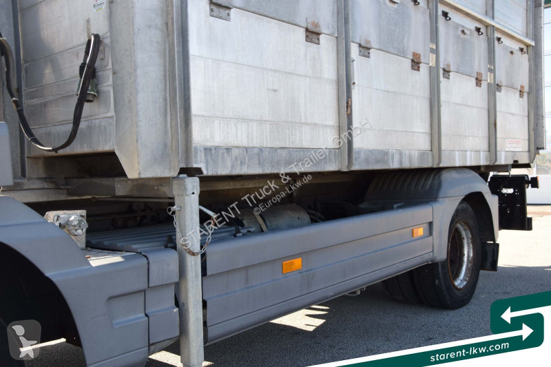Kamion Mercedes 815 BDF-Viehaufbau + Kühlaufbau