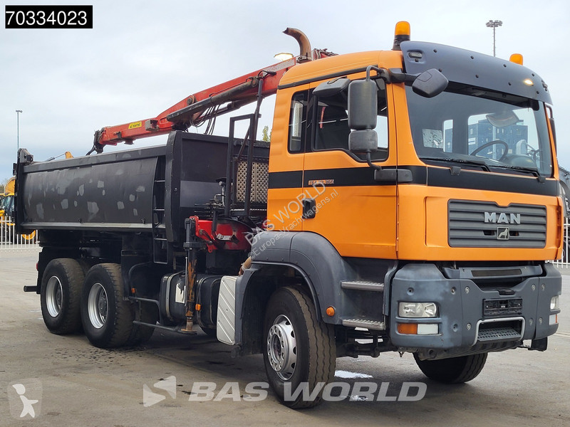 Camião MAN 33.360  6X4 HMF 1643 Z2 Crane 10m3...
