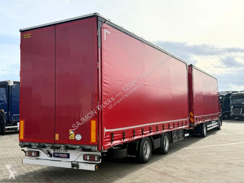 Camião Scania R410 / ZESTAW TANDEM 120 M3 /...