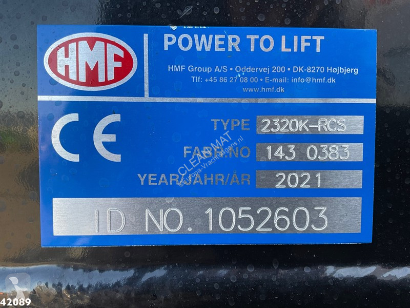 Camion Volvo 430 HMF 23 ton/meter laadkraan
