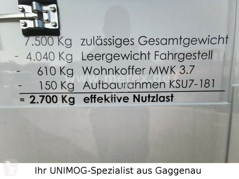Užitkové vozidlo Unimog U Wohnmobil