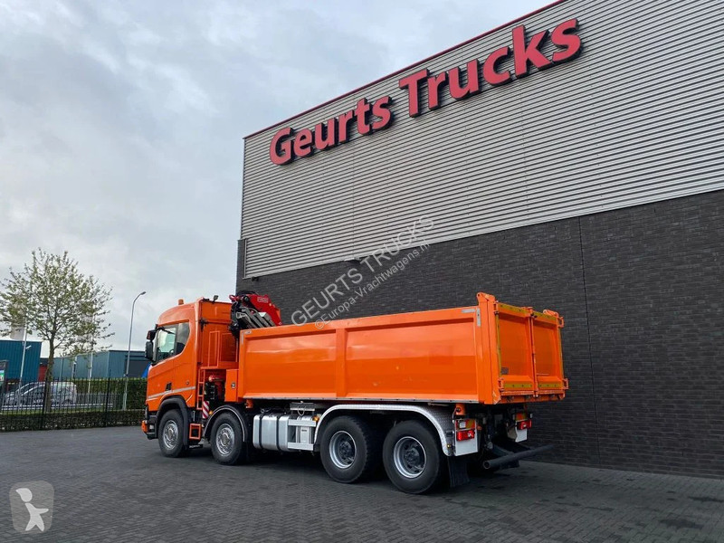 Kamion Scania R650 V8 NS XT 8X4 + KIPPER +...