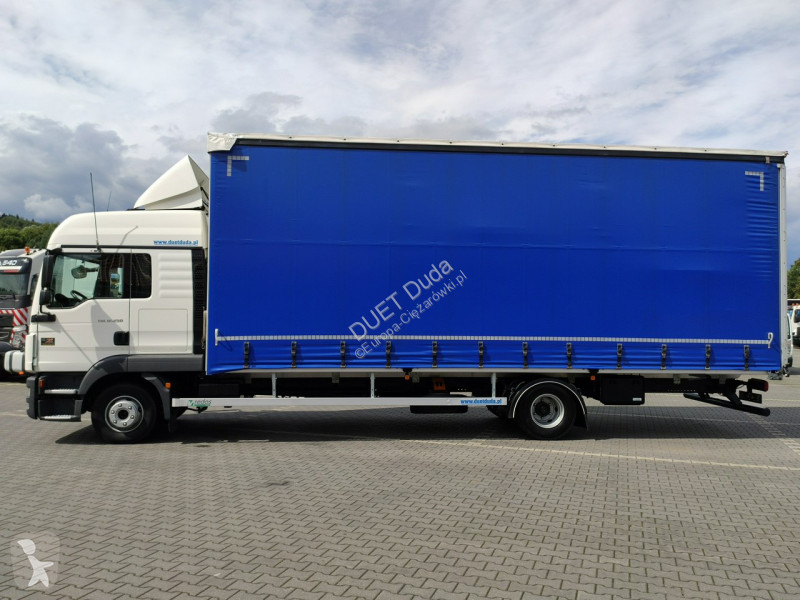 Camion MAN TGL12.250 E6 Firana Tył Drzwi Dach...