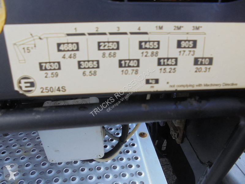 Camion Mercedes 1846 + Euro 5 + EFFER 250 Crane...