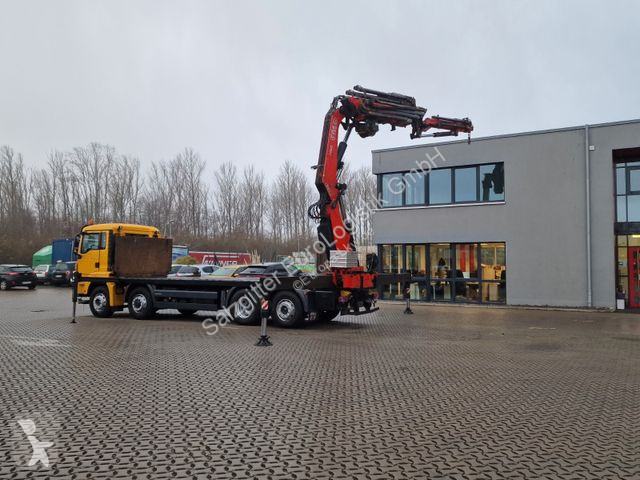 Lastbil MAN 35.480 8X4H-6 BL / Intarder / FASSI...