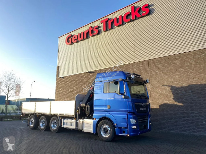 Kamion MAN 35.500 8X4 TRIDEM + HIAB X-HIPRO 302...