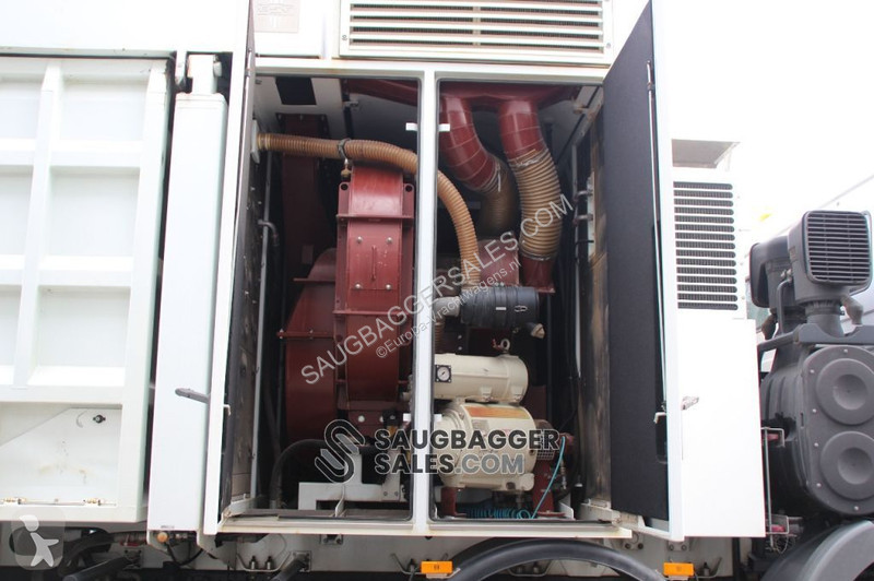 Camion Mercedes 4141 RSP 2014 Saugbagger 8x8