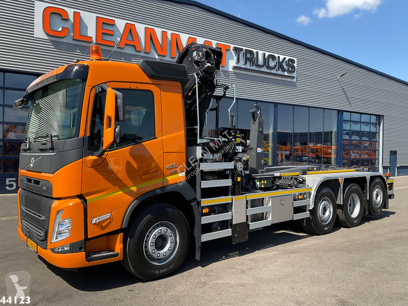 Camion Volvo 420 8x2 Hiab 25 Tonmeter laadkraan...