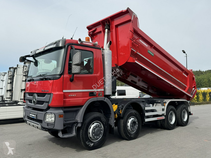 Camion Mercedes 4141 8x6 Wywrot SKIBICKI...