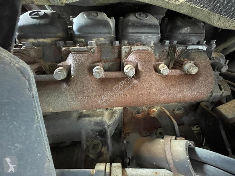 Vrachtwagen Mercedes Open Box 6x6 V8 Full Steel...