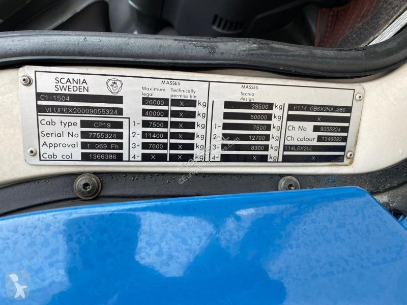 Camion Scania GB 380