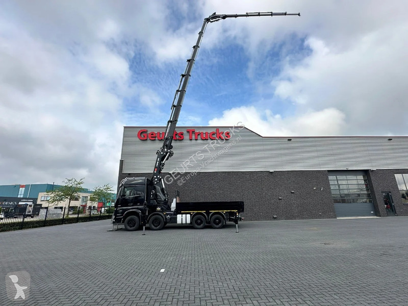 Camion Mercedes 3251 8X4 + HIAB 1058 E-8 + JIB...