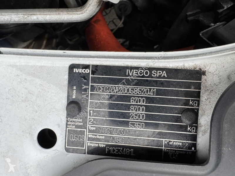 Kamion Iveco Daily 70C14D 4x2 Doka Daily 70C14D...