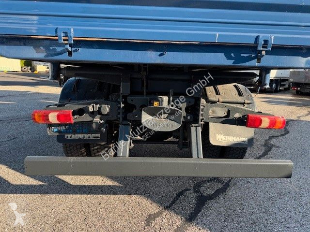 Kamion Mercedes 1835K €6 3-Seiten-Kipper Kran