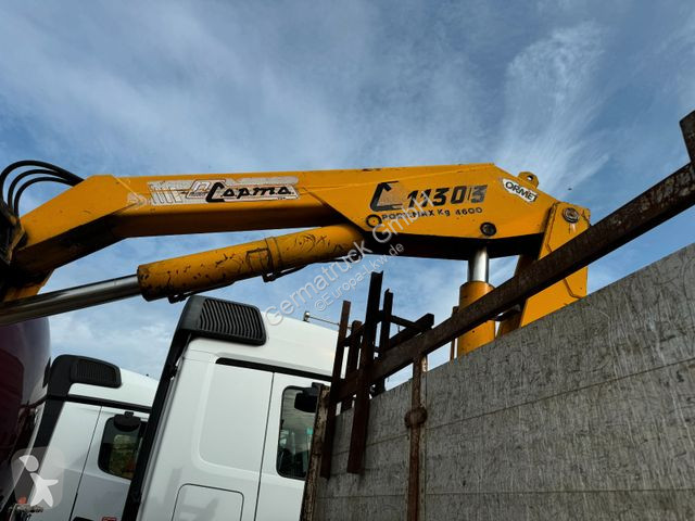 Kamion Mercedes Pritsche mit Kran COPMA 1130/3 5t
