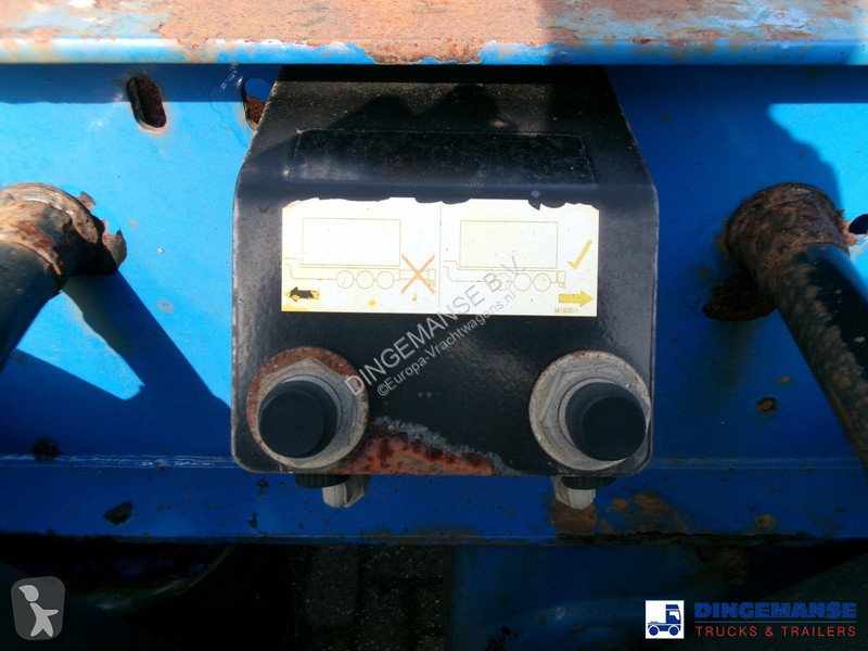Vrachtwagen Krone 3-axle container trailer...