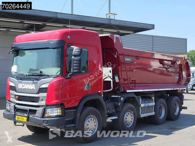 Camion Scania P410 8X4 N-Truck 19m3 tipper box...