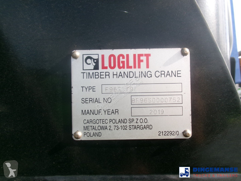 Camion Mercedes 2663 6x4 Euro 6 loglift F96...