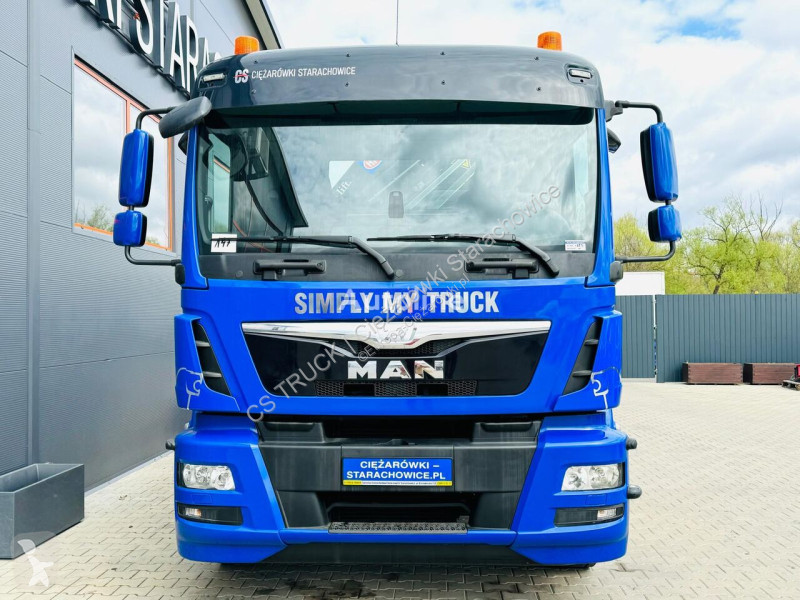 Kamion MAN MAN TGM 18.250 skrzyniowy z HDS /...
