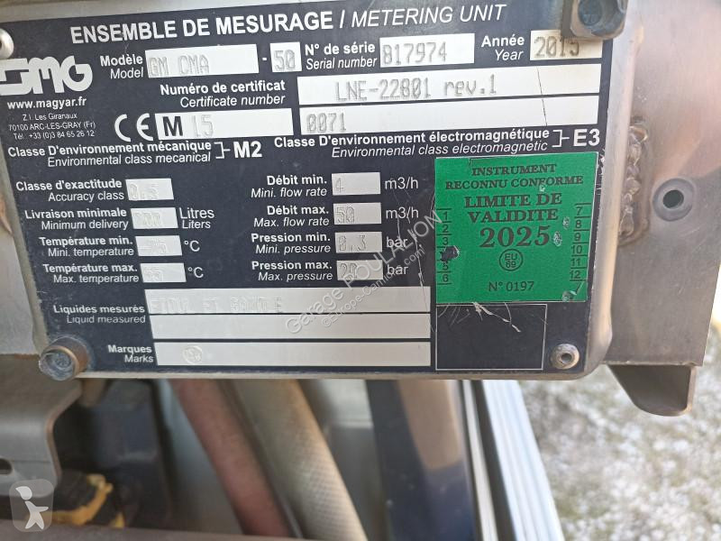 Kamion Renault CITERNE MAGYAR 10500L, 4 CPTS D...