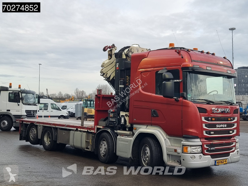 Camion Scania G450 8X2 NL-Truck Hiab X-HIPRO...