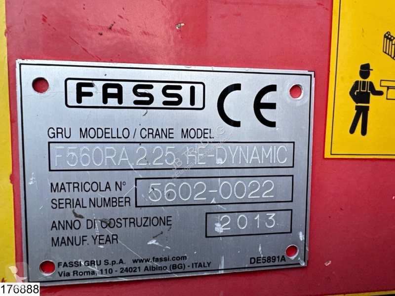 Kamion Scania 440 8x2, EURO 5, Fassi, Retarder,...