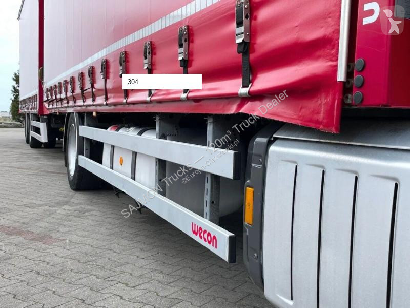 Lastbil med släp Mercedes ACTROS / ZESTAW...