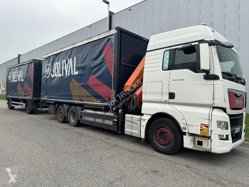 Camión MAN TGX 6X2 - EURO 6 + PALFINGER PK20002...