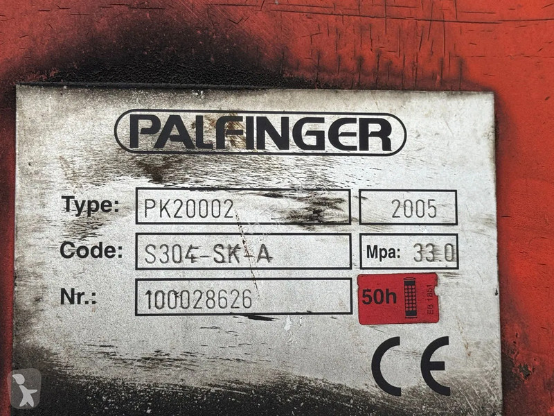 Lastbil MAN TGX 6X2 - EURO 6 + PALFINGER...