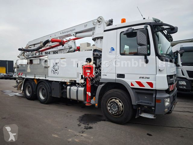 شاحنة Mercedes 2636 / 24m Betonpumpe / Liebherr...