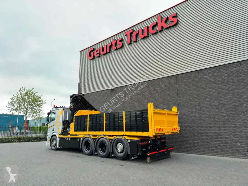 Kamion Scania R530 V8 NS 8X4 TRIDEM MET HYVA 2Z...