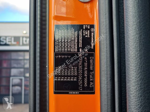 Camion Mercedes 2548 / Retarder / Euro 6E /...