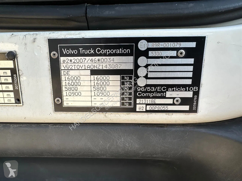 Camion Volvo FL FL280.16 EURO6. 2022. 8400kg...