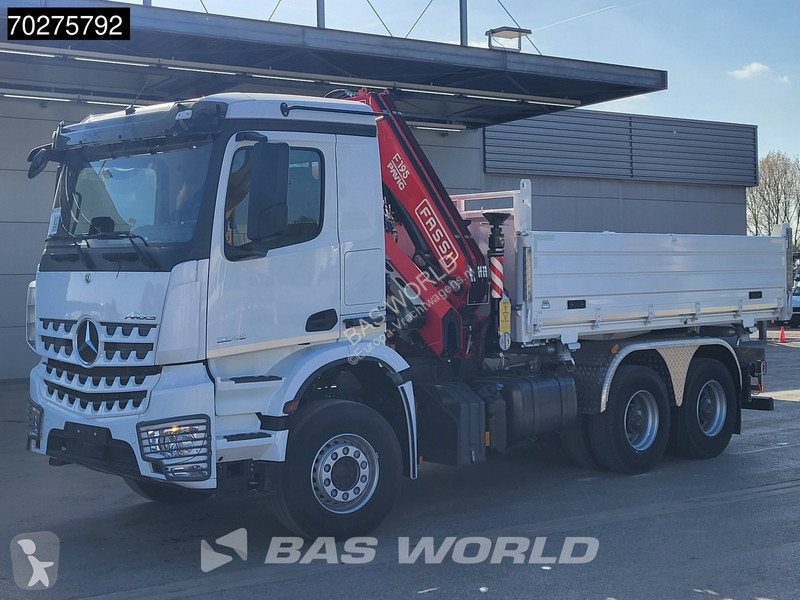 Kamion Mercedes 3348 6X4 Fasi F195A.2.24 Kran 3...